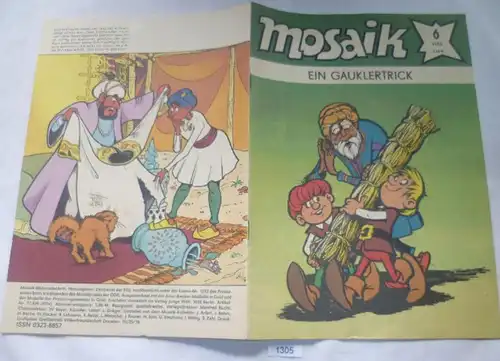 Mosaik Abrafaxe Nummer 6 von 1986