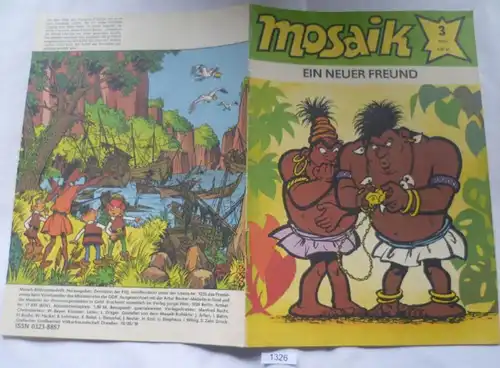 Mosaik Abrafaxe Nummer 3 von 1988