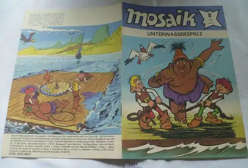 Mosaik Abrafaxe Nummer 8 von 1988