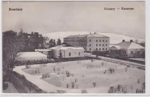 78336 Feldpost AK Brezany (Breschan) - Koszary (Kasernen) 1916