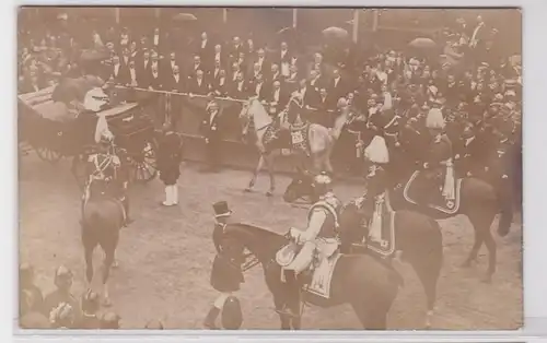 71477 Foto Ak Merseburg an der Saale Kaiserbesuch 1912