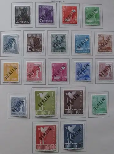 Timbres Collection Berlin-Ouest Berlin Ouest 1948-1957 (144165)