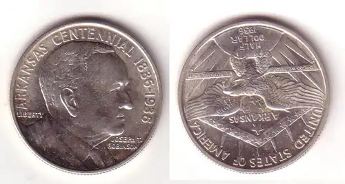 1/2 Dollar Silber Gedenk Münze USA 1936 in TOP (MU2424)