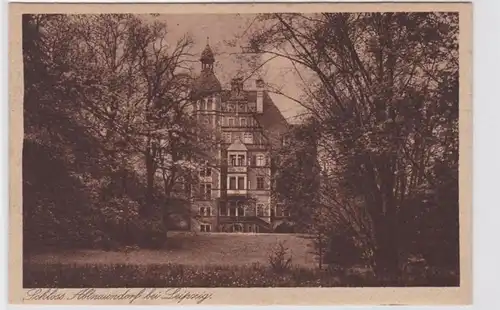 88513 AK Leipzig - Schloss Altnaundorf bei Leipzig 1921