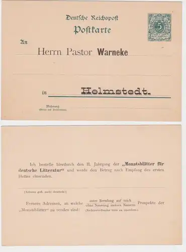 96254 DR Plein de choses Carte postale P36 Impression Pastor Warneke Helmstedt