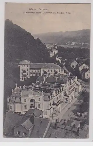 80554 AK Sächsische Schweiz - Schandau, Hotel Lindenhof und Sendigs Villen