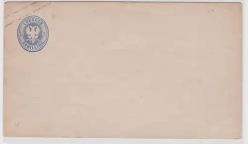 91517 Allemagne ancienne, entier, couverture Lubeck U4 2 1/2 shilling