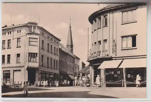 70536 Ak Apolda Bahnhofstrasse avec HO nourriture 1962