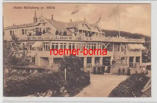 72297 Ak Hotel Mölleberg pr. Mölle Schweden um 1930