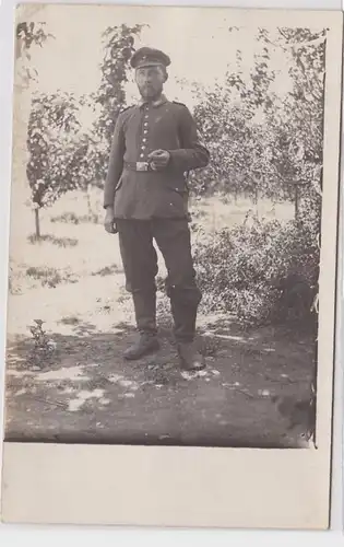 84801 Foto Ak Soldat der Feldfliegerabteilung 34 Mazedonien um 1915