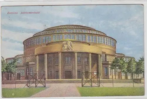 61829 Ak Breslau Jahrhunderthalle um 1935