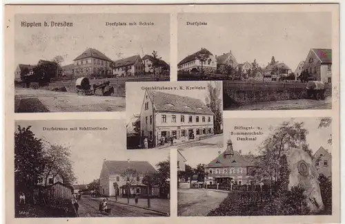 58895 Multi-image Ak Rippien à Dresde Vues de la ville 1918
