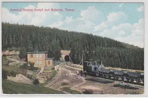 56016 Ak gare Marron et Bielstein tunnel vers 1910