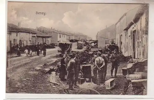 55349 Feldpost Ak Beney in Lothringen im 1. Weltkrieg 1915