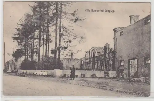 55214 Feldpost Ak Ville Besse bei Longwy 1. Weltkrieg 1915