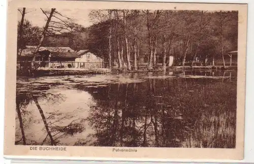 52911 Ak Die Buchheide bei Stettin Pulvermühle um 1925