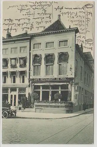 52525 Ak Groningen Restaurant "De Pool" Groote Markt 17, 1934