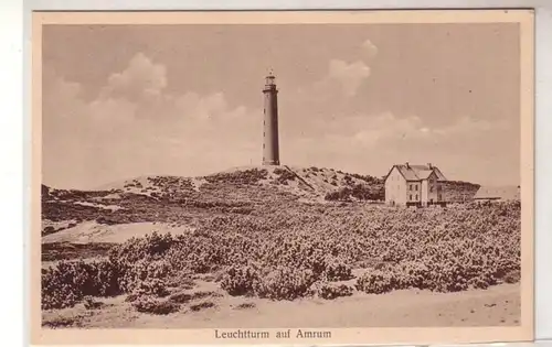 51150 Ak Leuchtturm auf Amrum um 1930