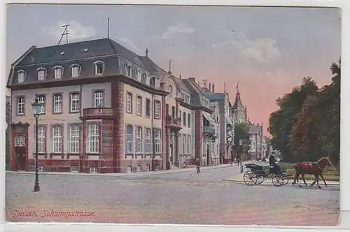 50851 Feldpost Ak Giessen Johannisstrasse 1916