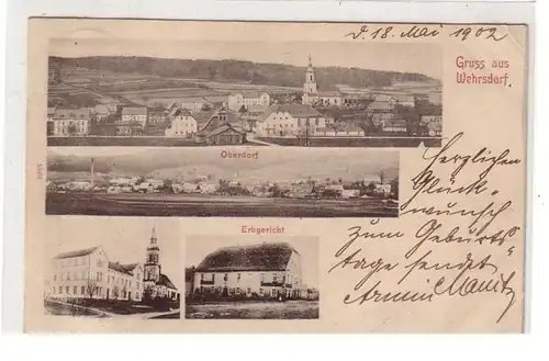 49787 Mehrbild Ak Gruß aus Wehrsdorf bei Zittau 1902