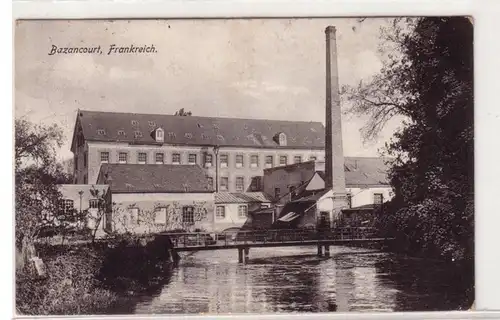 49318 Feldpost Ak Bazancourt Frankreich 1915