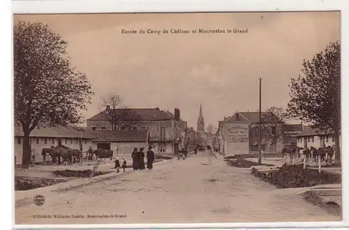 45639 Ak Mourmelon-le-Grand Entrée du Camp de Chalons