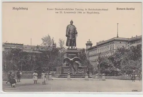 43888 Ak Magdeburg Monument Bismarck 1906