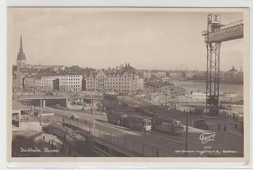 42543 Foto Ak Stockholm Slussen 1938