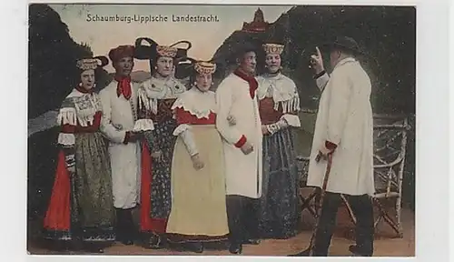 37956 Ak Schaumburg Lippische Landestracht 1913