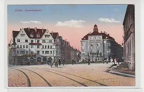 37870 Ak Essen Gemarkenplatz um 1910