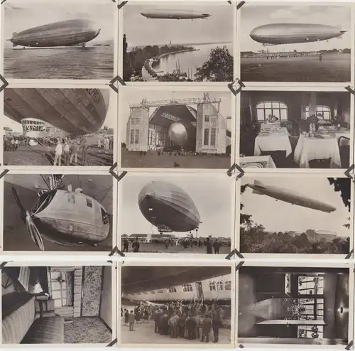 35304/12 Foto Luftschiff Zeppelin um 1930