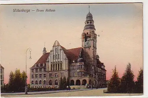 31393 Ak Wittenberge neues Rathaus um 1910