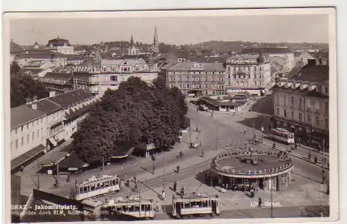 30816 Feldpost Ak Graz Jakominiplatz 1944