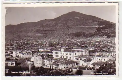 30600 Photo Ak Sliven Bulgarie Vue d'ensemble vers 1940