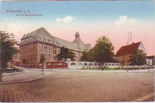 29143 Ak Weißenfels Reform Realgymnasium 1915