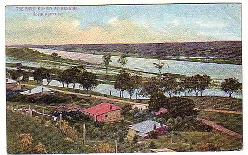 27922 Ak The River Murray at Mannum South Australia