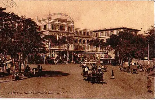 26952 Ak Cairo Grand Continental Hotel 1912