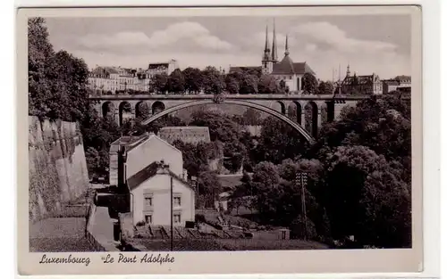 25426 Ak Luxembourg Le Pont Adolphe um 1940