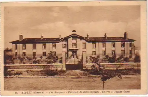 21372 Ak Albert (Somme) les Hospices um 1916