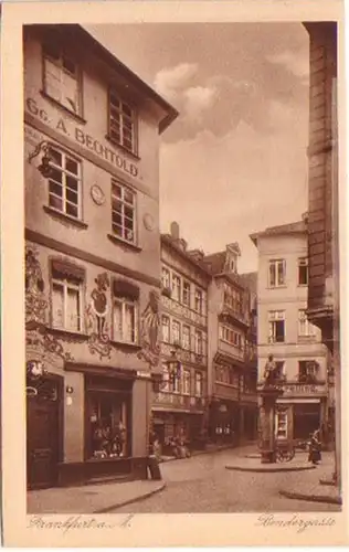 21075 Ak Frankfurt am Main Bendergasse um 1930