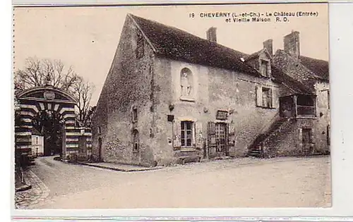 20872 Ak Cheverny Le Chateau et Vieille Maison um 1920