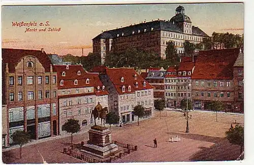 17276 Weissenfels a.S. Markt & Schloß 1921