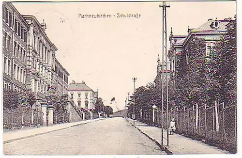 15094 Ak Markneukirchen Schulstrasse 1915