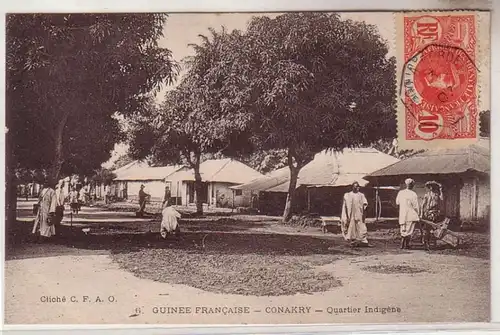 14377 Ak Guinee Francaise Conakry Quartier Indigene 1907