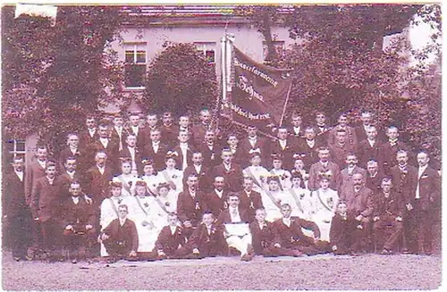 13986 Foto Ak Turnverein Zehma 1897 um 1910