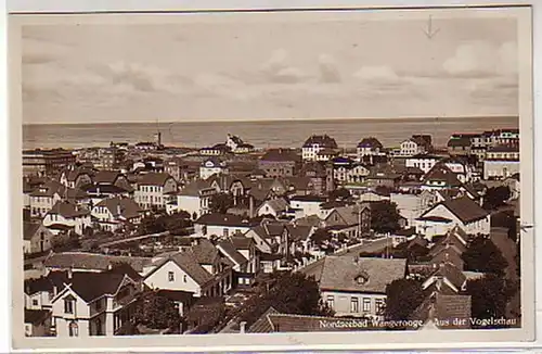 13156 Ak Mer du Nord Bad Wangerooge de la vue des oiseaux 1933