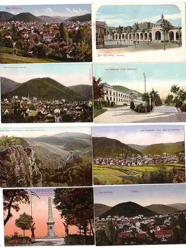 12936/8 Ak Bad Harzburg Bismarckdenkmal, etc. vers 1915