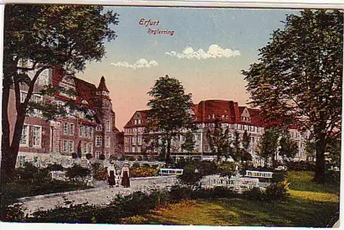 11262 Ak Erfurt Rangement Ring vers 1920