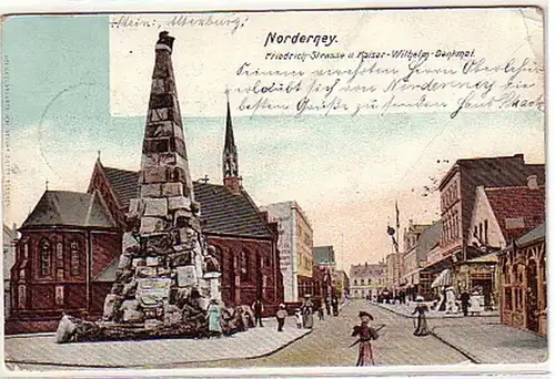 09935 Ak Norderney Friedrich Strasse 1904