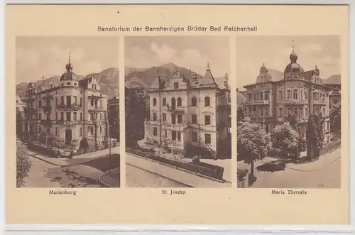 08737 Mehrbild Ak Bad Reichenhall Sanatorium um 1930